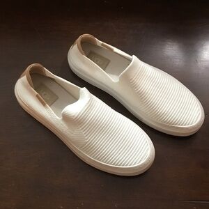 UGG Women's White Slip-On Sneakers